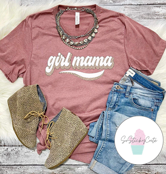 Girl Mom Leopard